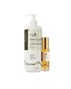 Power Cachos | Ativador de Cachos + Óleo de Argan Marroquino Karseell Original