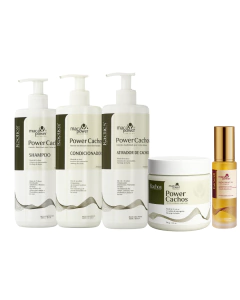 Power Cachos | Kit completo + Óleo de Argan Marroquino Karseell Original
