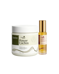 Power Cachos | Máscara de tratamento + Óleo de Argan Marroquino Karseell Original